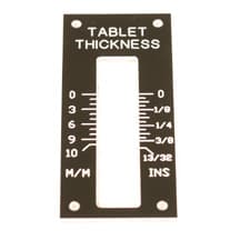 Manesty Tablet Thickness Scale | 6483510