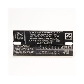 Stokes Tonnage Ds-3 Standard Spring | TAG 4