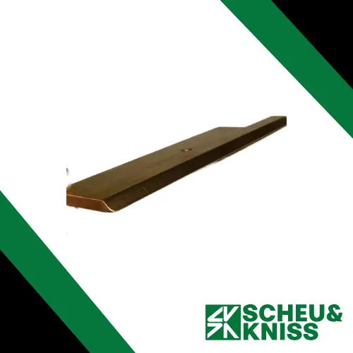 A bronze scraper blade.